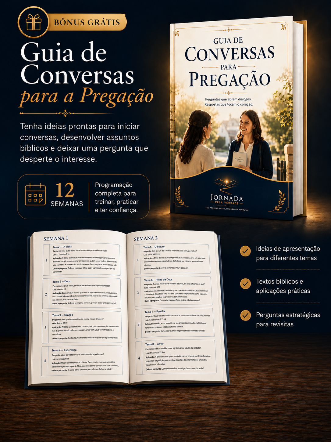 Apresentação do Guia de Conversas para a Pregação